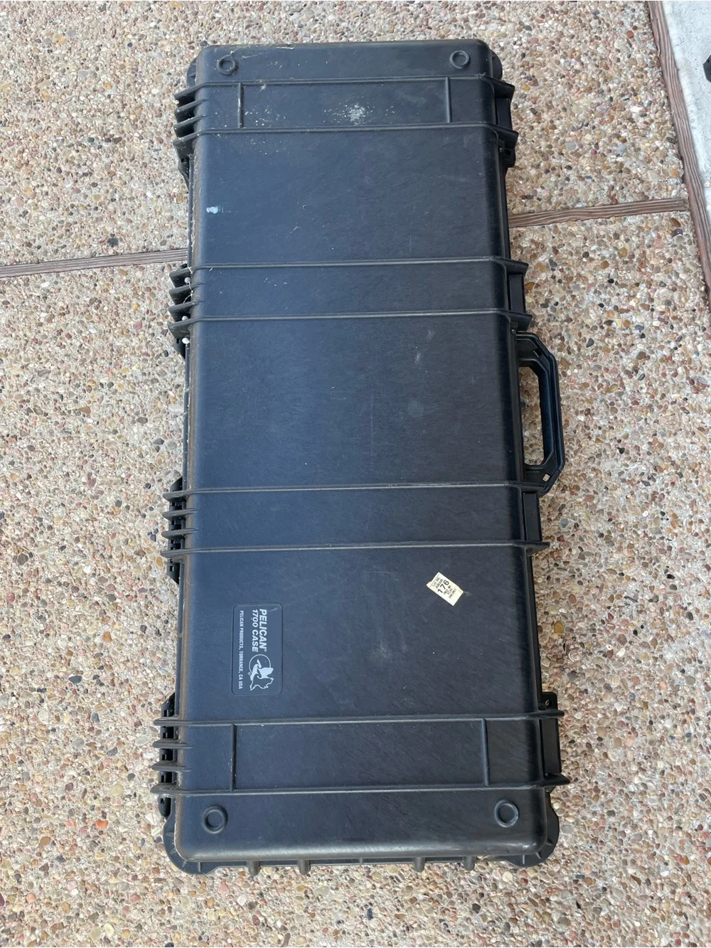 Pelican 1700 Hard Protective Case Black w/ Custom Foam Heavy Duty